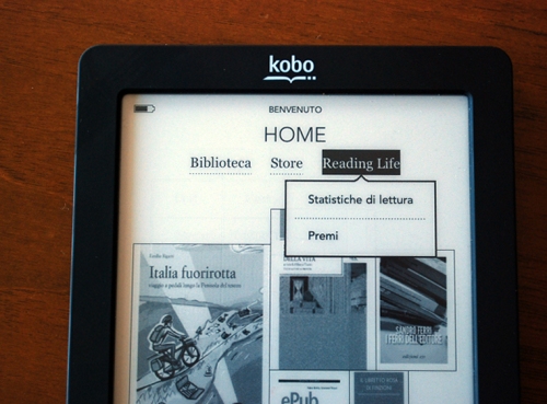 Kobo Touch Reading Life